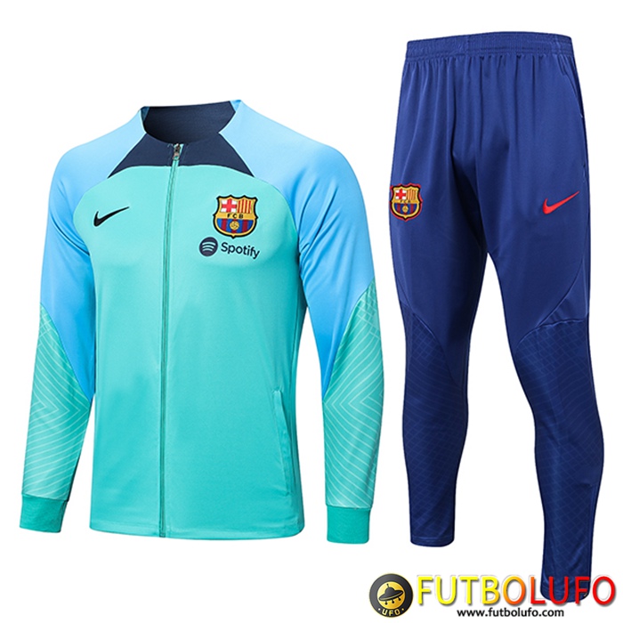 Chandal Equipos De Futbol - Chaqueta FC Barcelona Verde 2023/2023