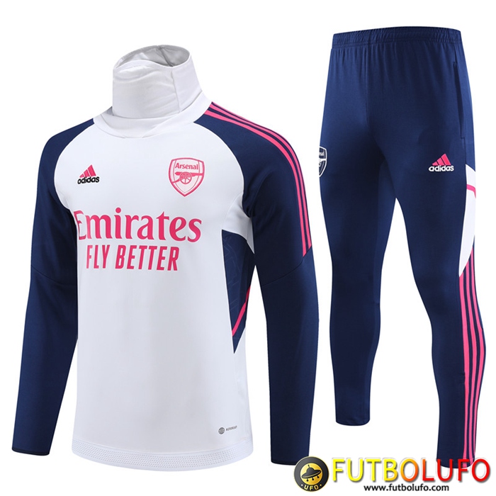 Chandal Equipos De Futbol Arsenal High Collar Blanco 2023/2023