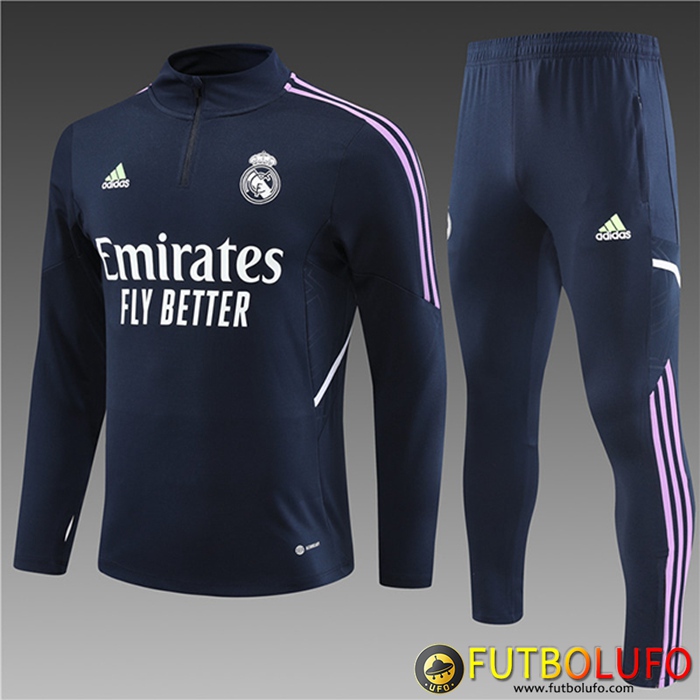 Chandal Equipos De Futbol Real Madrid Ninos Azul marino 2023/2023