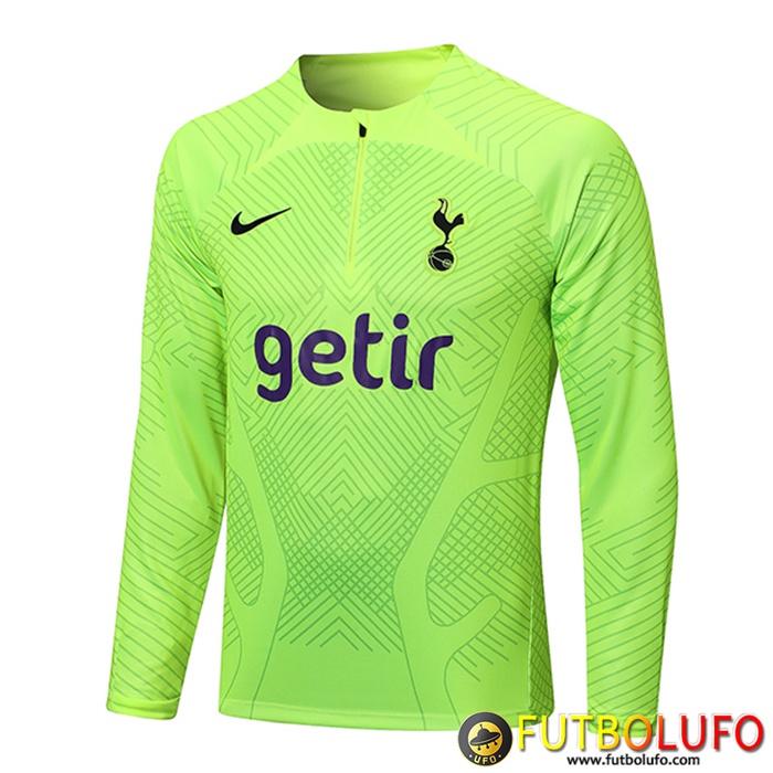 Sudadera De Entrenamiento Tottenham Hotspurs Verde 2023/2023
