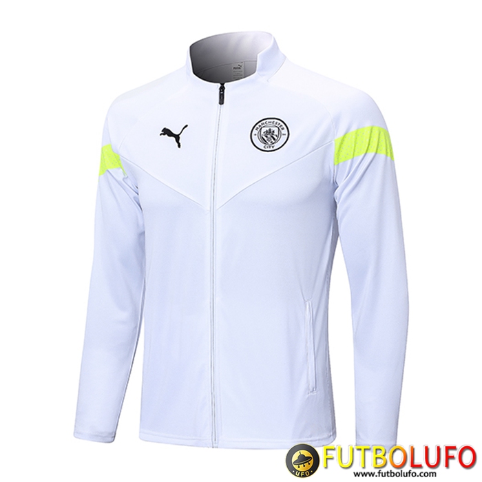 Chaquetas Futbol Manchester City Blanco 2023/2023