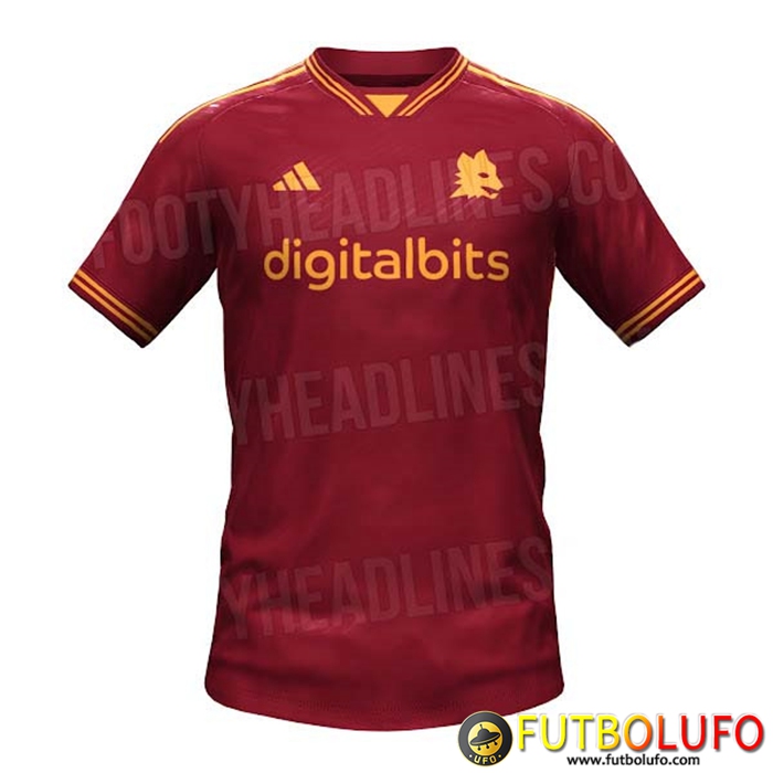 Camisetas De Futbol AS Roma Primera Leaked Version 2023/2024