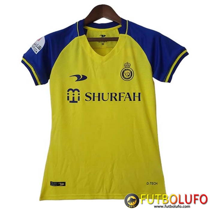 Camisetas De Futbol Al-Nassr Mujer Primera 2023/2023