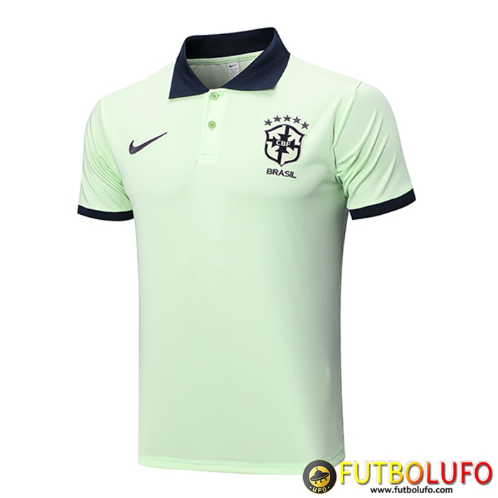 Camiseta Polo Brasil Púrpura 2023/2024