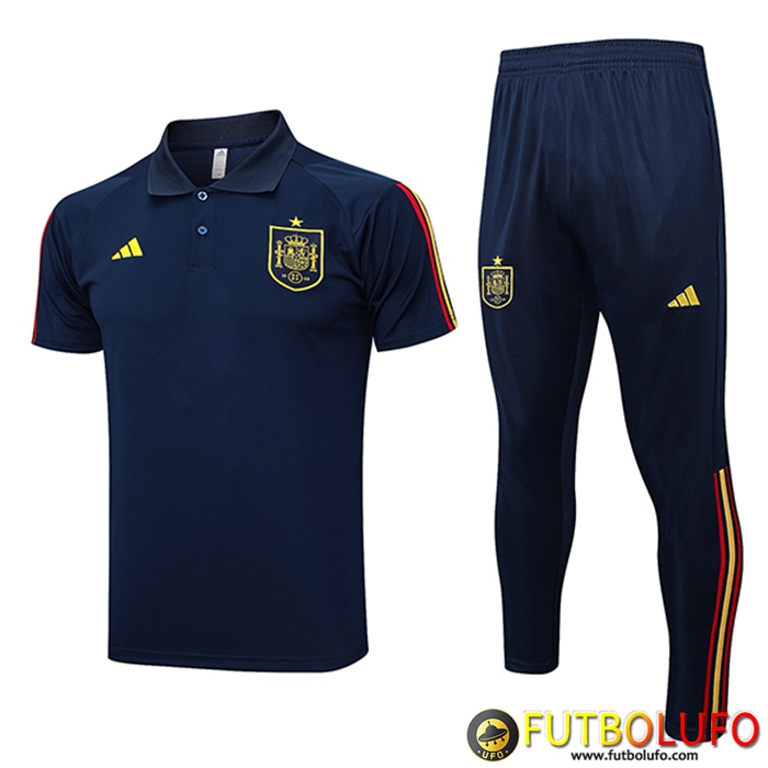 Camiseta Polo España Azul marino 2023/2024