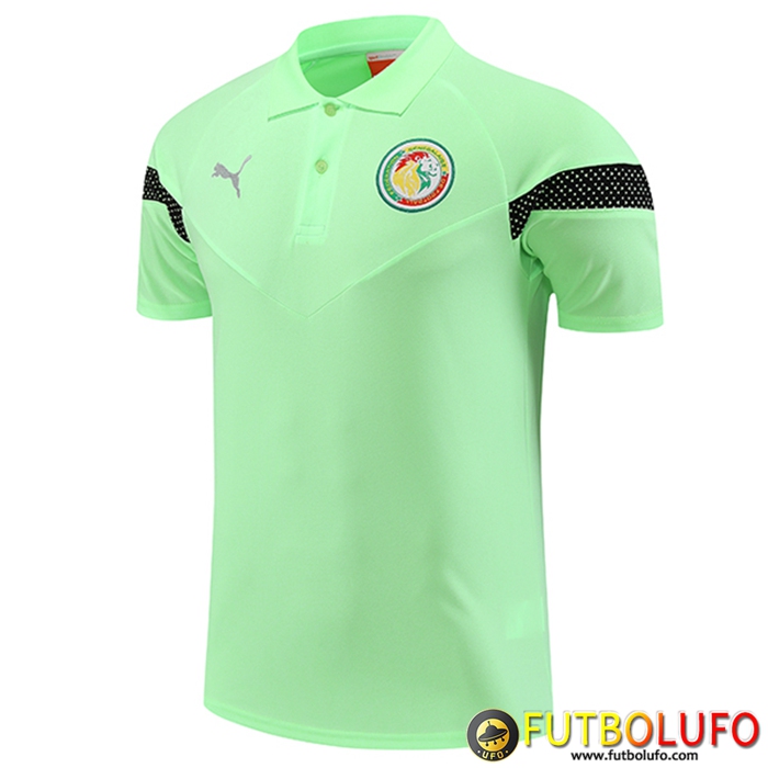 Camiseta Polo Senegal Verde 2022/2023