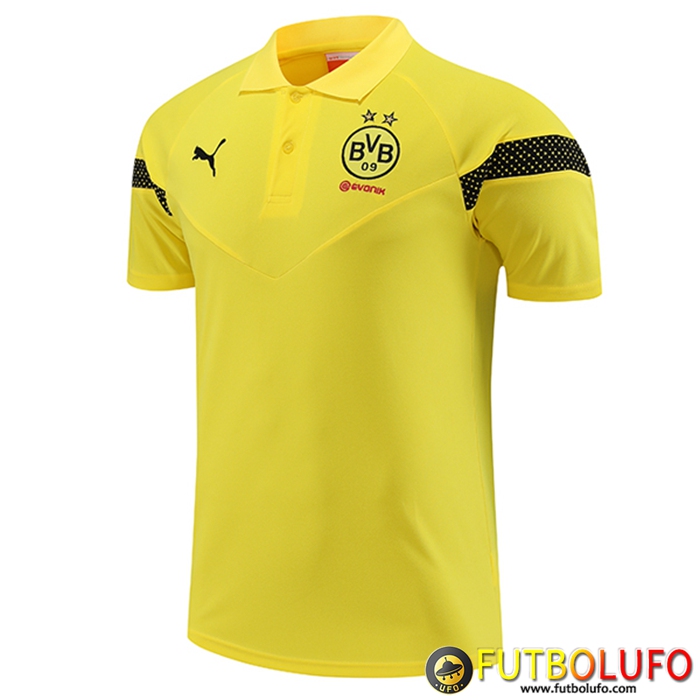 Camiseta Polo Dortmund Amarillo 2022/2023