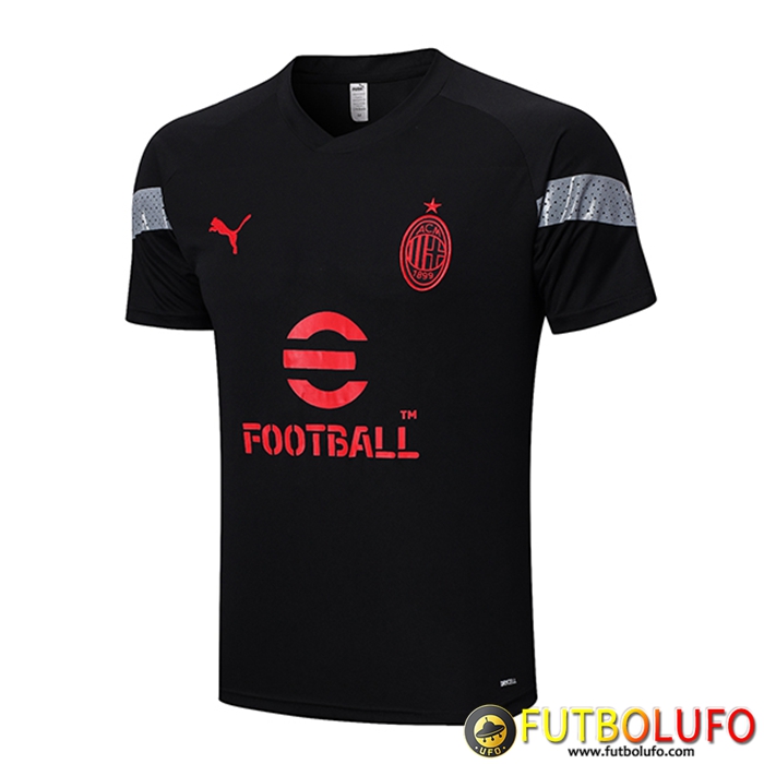 Training T-Shirts AC Milan Negro 2022/2023
