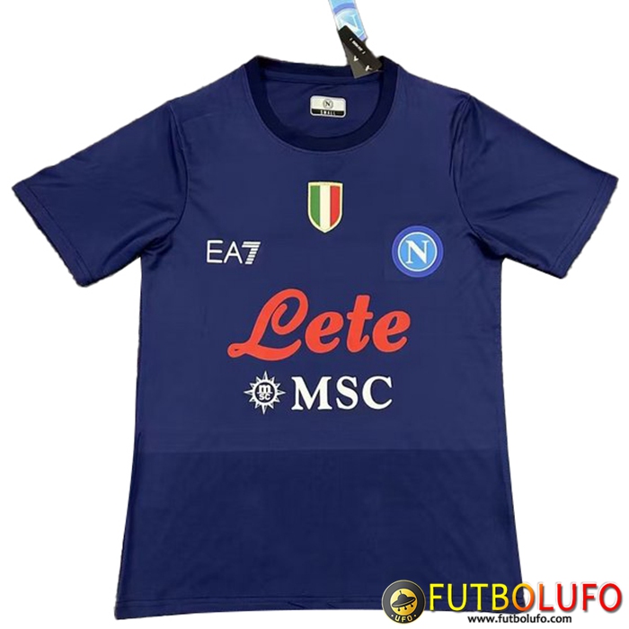 Training T-Shirts Naples Azul marino 2023/2024