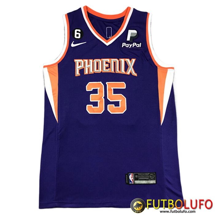 Camisetas Phoenix Suns (DURANT #35) 2022/23 Violeta
