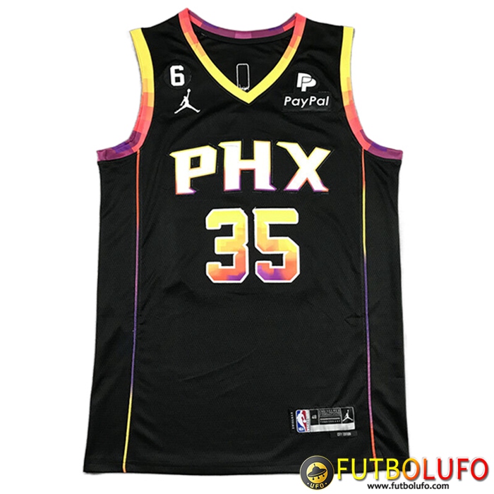 Camisetas Phoenix Suns (DURANT #35) 2022/23 Negro