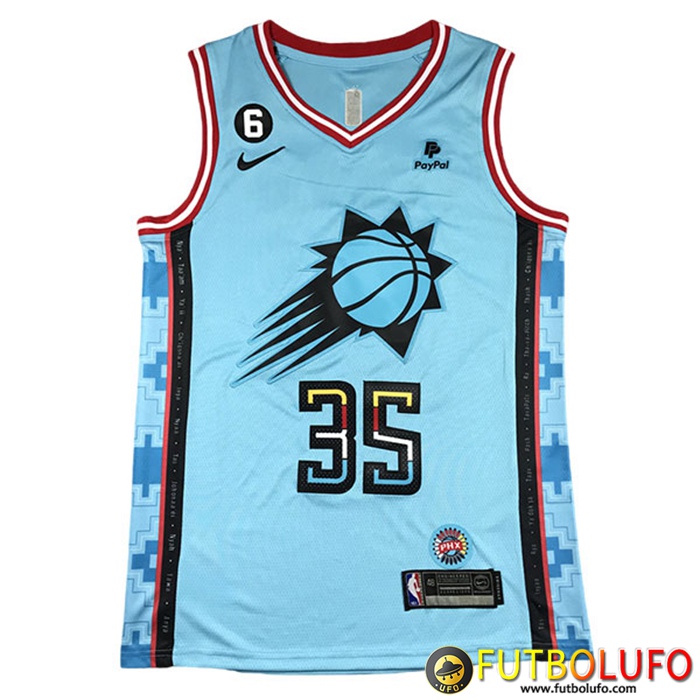 Camisetas Phoenix Suns (DURANT #35) 2022/23 Azul