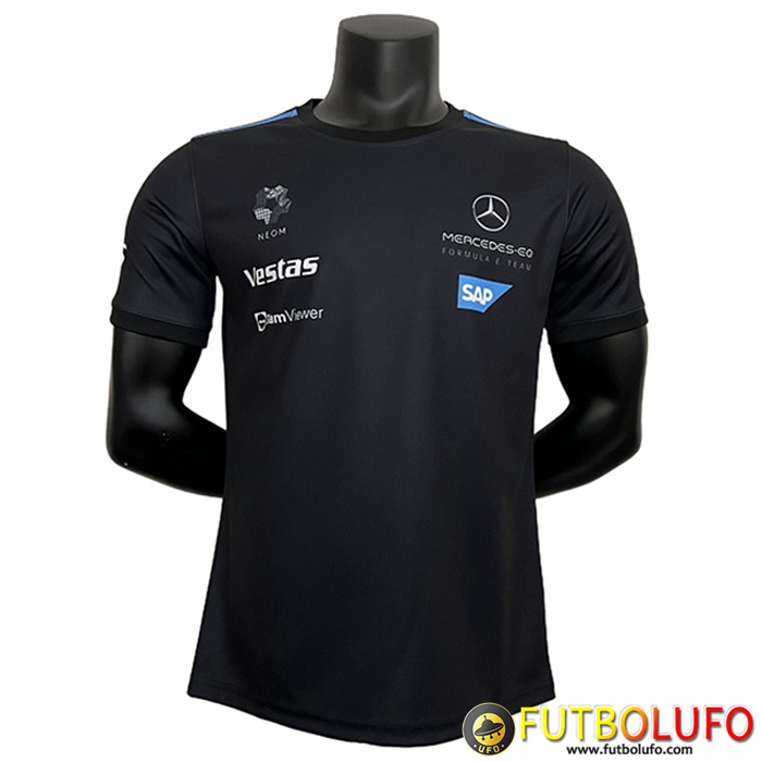 Camiseta de manga corta F1 Mercedes Benz Team Negro 2023