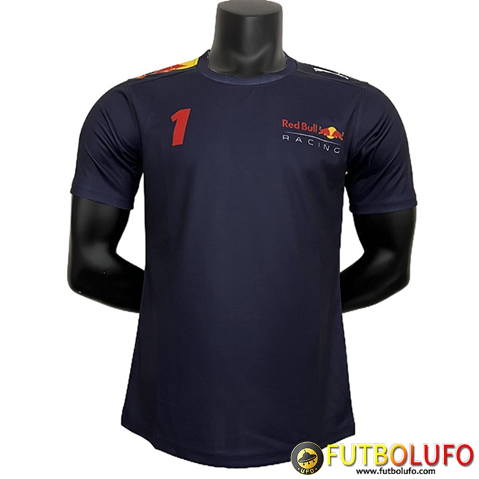 Camiseta de manga corta F1 RedBull Racing Team Negro 2023