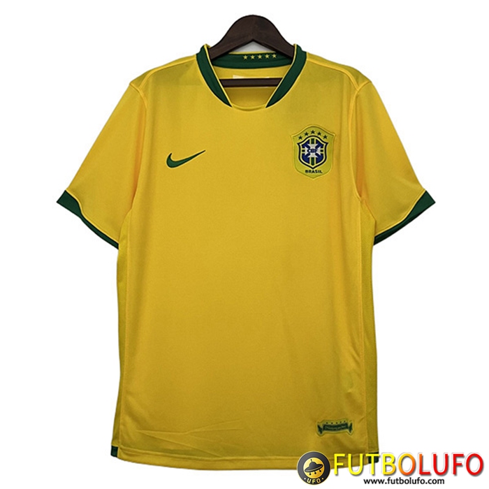 Brasil 1986 Camiseta Retro Fútbol