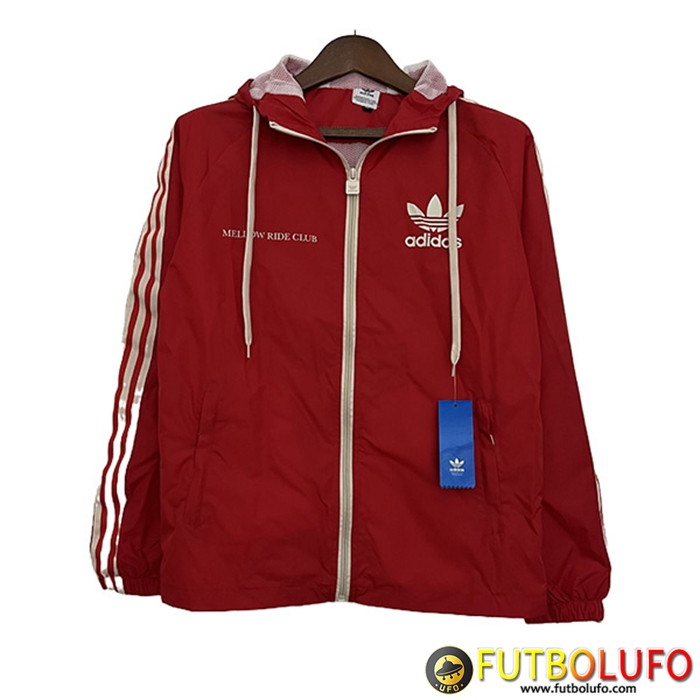Rompevientos Adidas Rojo 2023