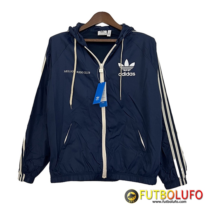 Rompevientos Adidas Azul marino 2023