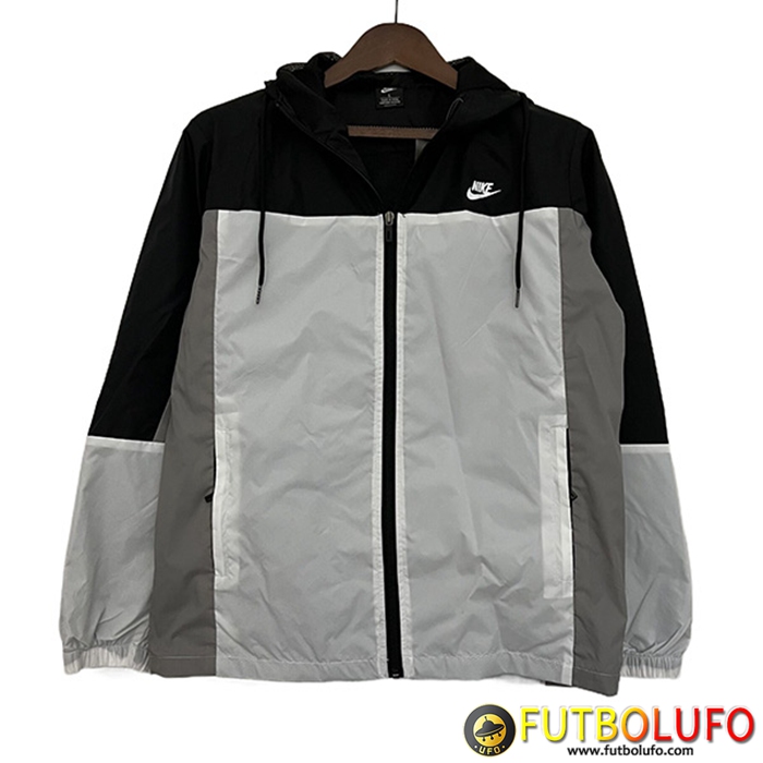 Rompevientos Nike Negro/Gris 2023