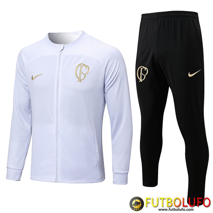 Chandal Equipos De Futbol - Chaqueta Corinthians Blanco 2023/2024