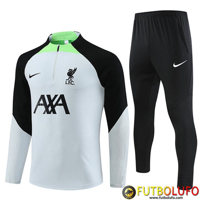 Chandal Equipos De Futbol FC Liverpool Gris/Verde 2023/2024