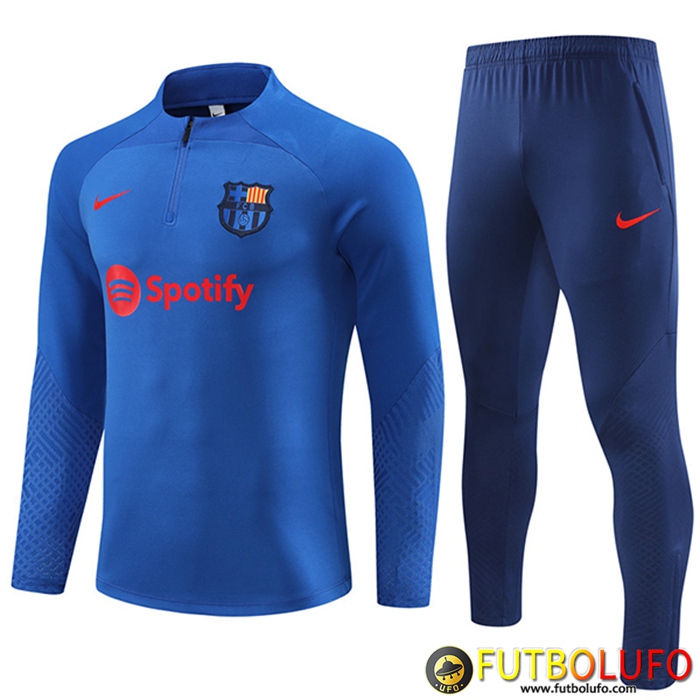 Chandal Equipos De Futbol FC Barcelona Azul 2023/2024