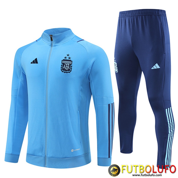 Chandal Equipos De Futbol - Chaqueta Argentin Azul Claro 2022/2023
