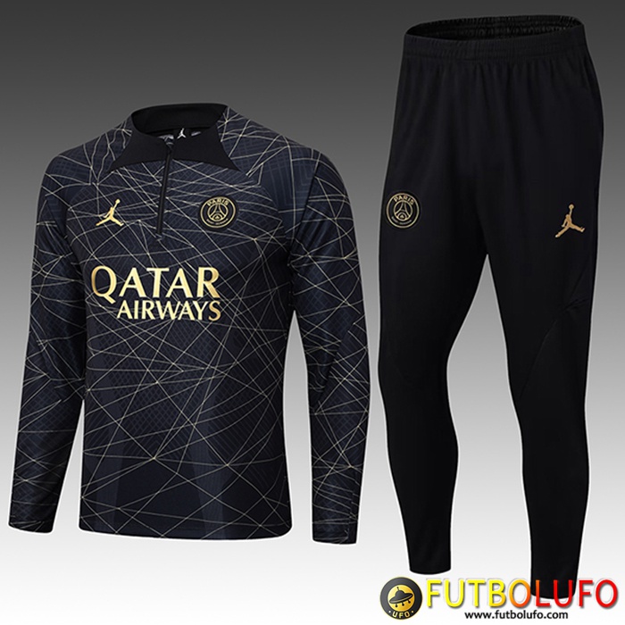 Chandal Equipos De Futbol PSG Ninos Negro 2023