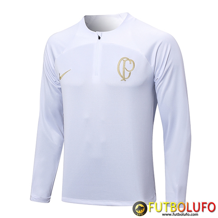 Sudadera De Entrenamiento Corinthians Blanco 2023/2024