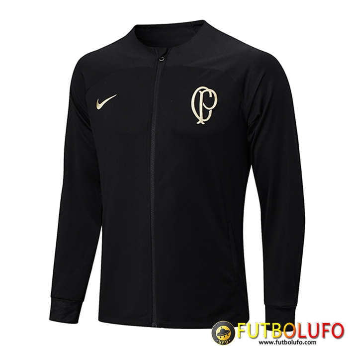 Chaquetas Futbol Corinthians Negro 2023/2024