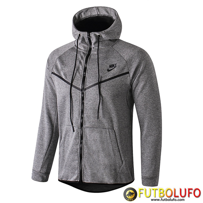 Chaqueta Con Capucha Nike Gris Claro 2022/2023