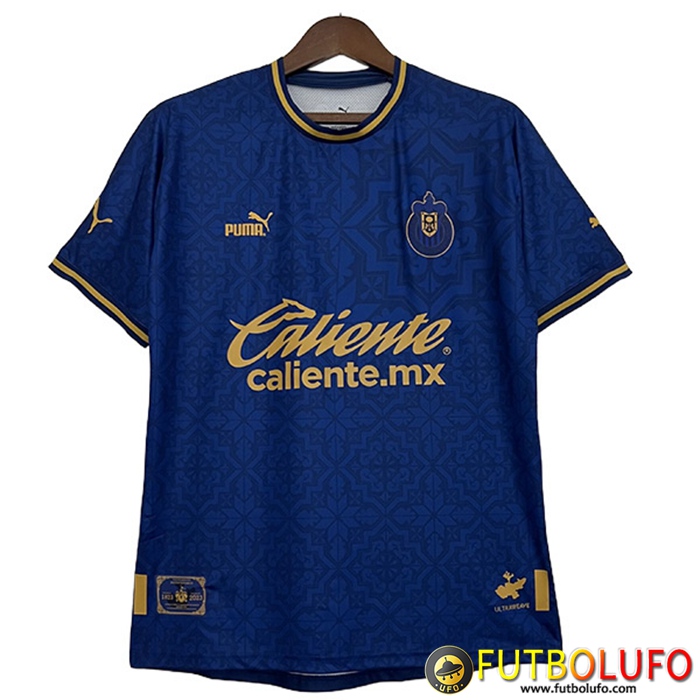 Camisetas De Futbol CD Guadalajara 200th Anniversary Edition Azul