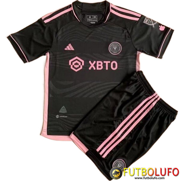 Camisetas De Futbol Inter Miami CF Ninos Segunda 2023/2024