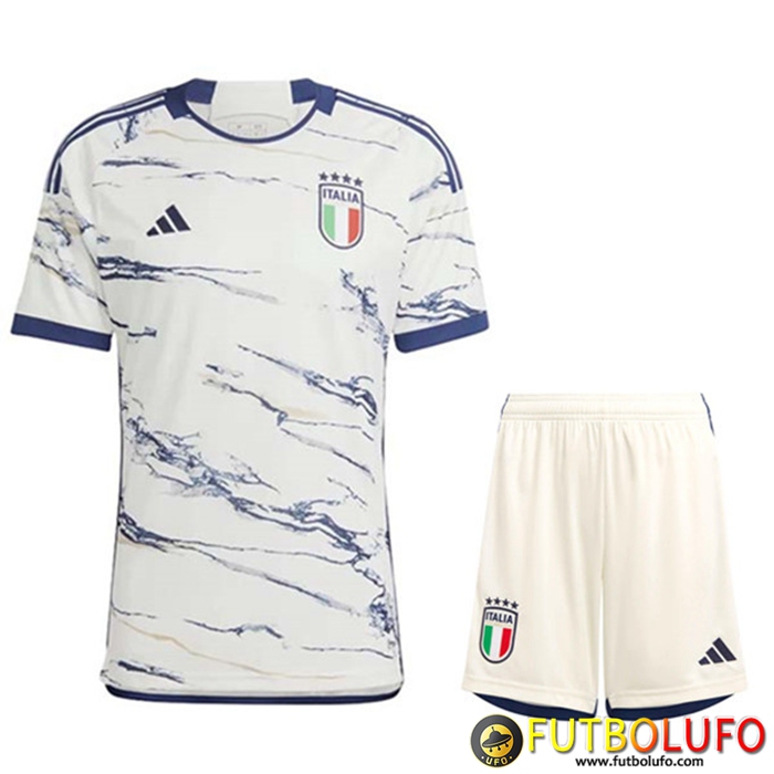 Camisetas De Futbol Italia Segunda + Cortos 2023/2024