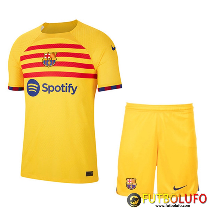 Camisetas De Futbol FC Barcelona Fourth + Cortos 2022/2023