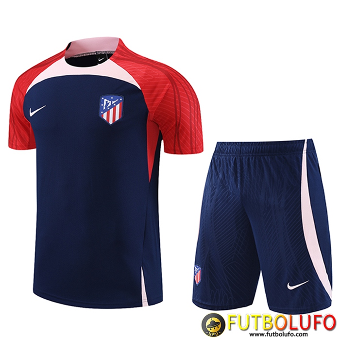 Camiseta Entrenamiento + Cortos Atletico Madrid Azul marino 2023/2024