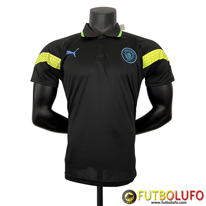 Camiseta Polo Manchester City Negro 2023/2024