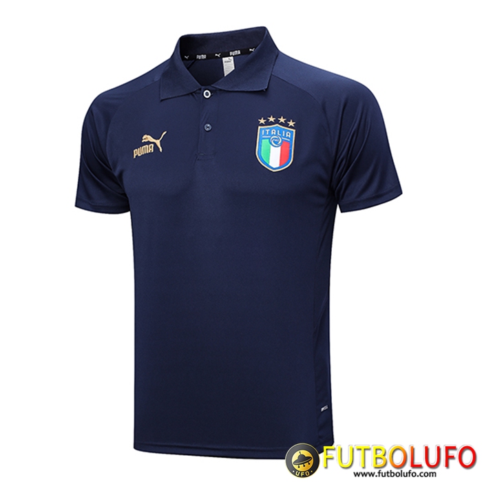 Camiseta Polo Italia Azul marino 2023/2024 -02