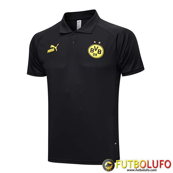 Camiseta Polo Dortmund Negro 2023/2024