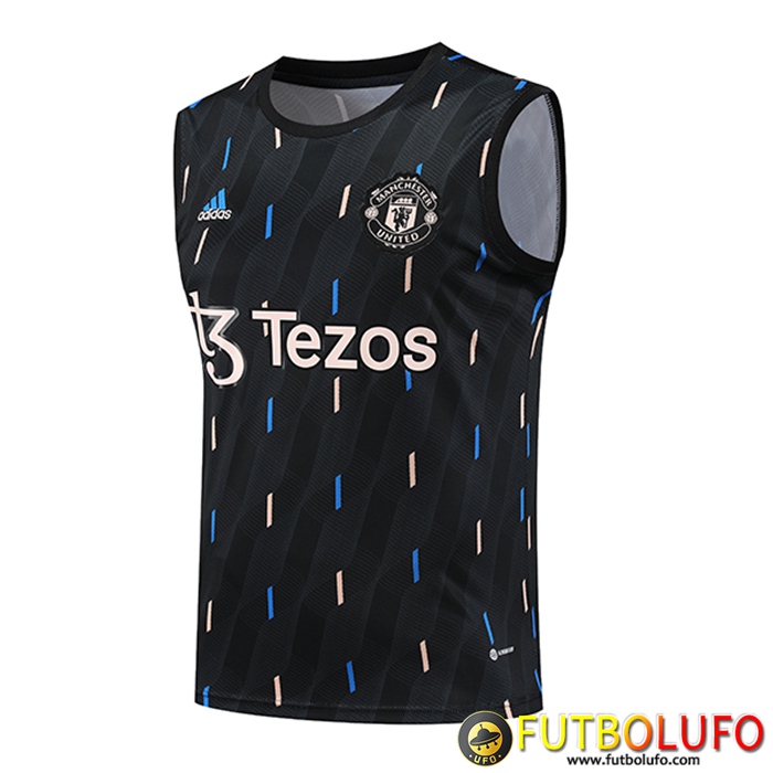 Chalecos De Futbol Manchester United Negro 2023/2024