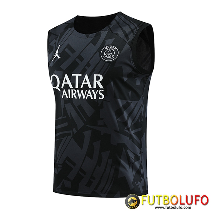 Chalecos De Futbol PSG Jordan Negro 2023/2024