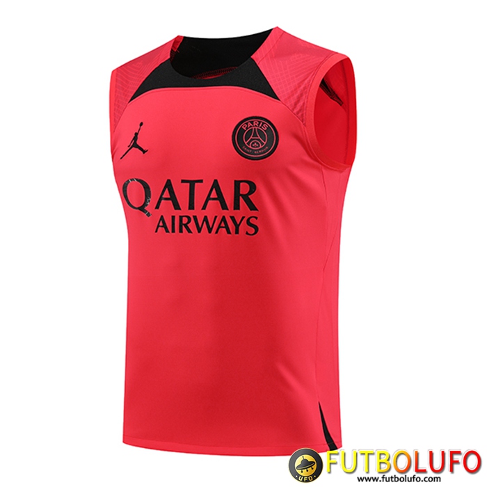 Chalecos De Futbol PSG Jordan Rojo 2023/2024