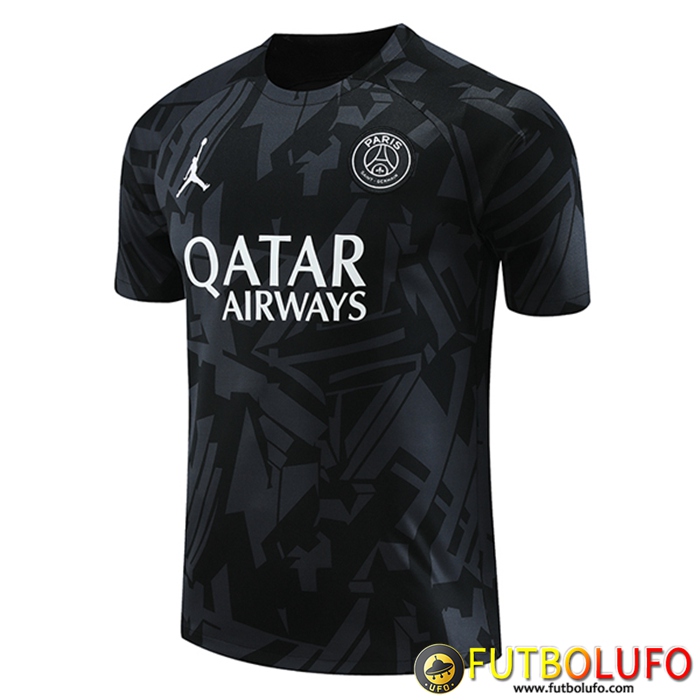 Camiseta Entrenamiento PSG Jordan Negro 2023/2024