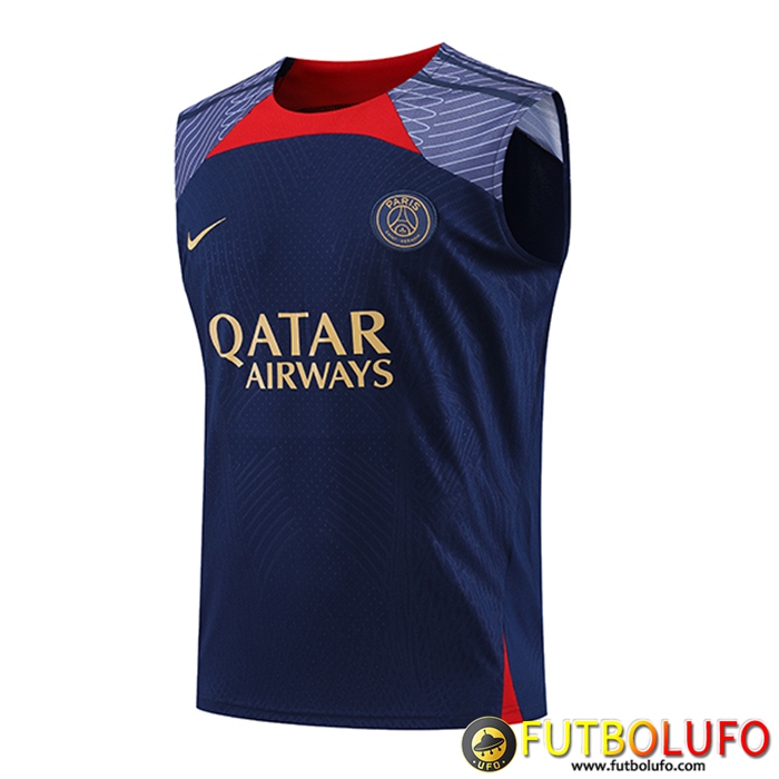 Chalecos De Futbol PSG Azul marino 2023/2024