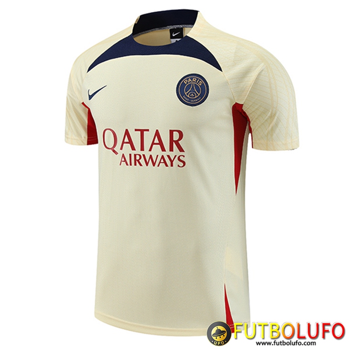 Camiseta Entrenamiento PSG Amarillo 2023/2024
