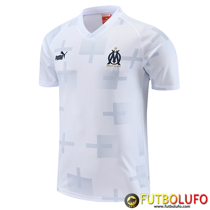 Camiseta Entrenamiento Marsella Blanco 2023/2024