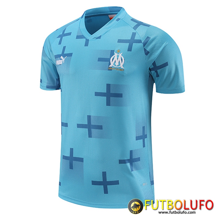 Camiseta Entrenamiento Marsella Azul Claro 2023/2024