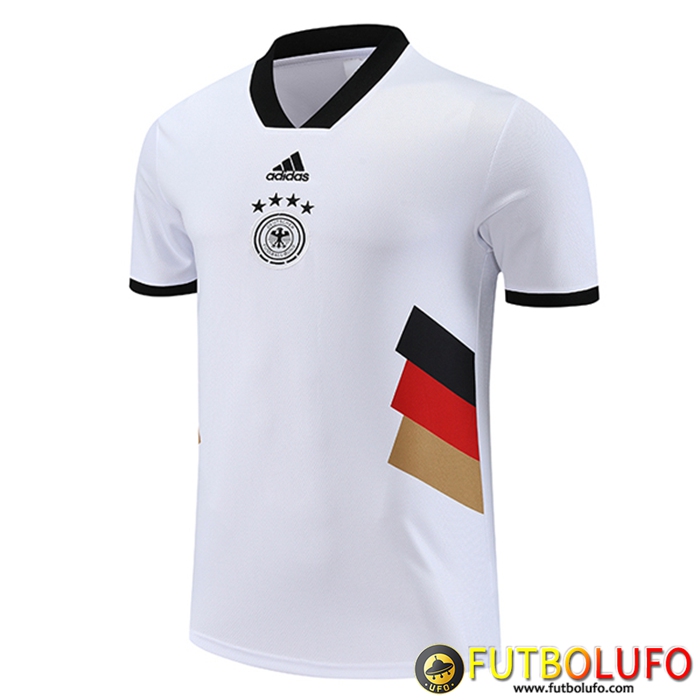 Nuevas Camiseta Entrenamiento Alemania Blanco 2023/2025