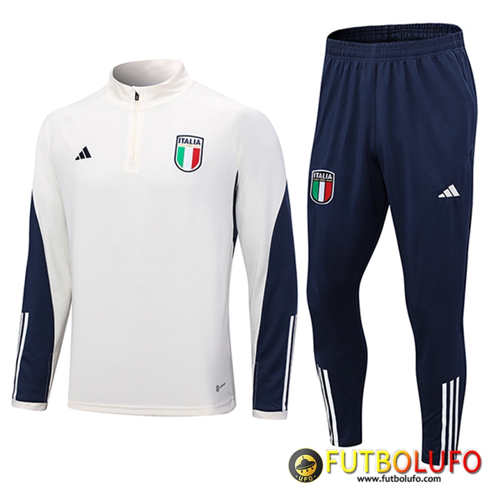 Chandal Equipos De Futbol Italia Blanco 2023/2024
