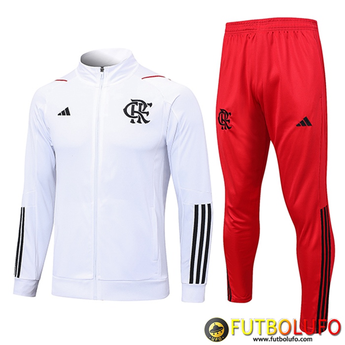 Chandal Equipos De Futbol - Chaqueta Flamenco Blanco 2023/2024