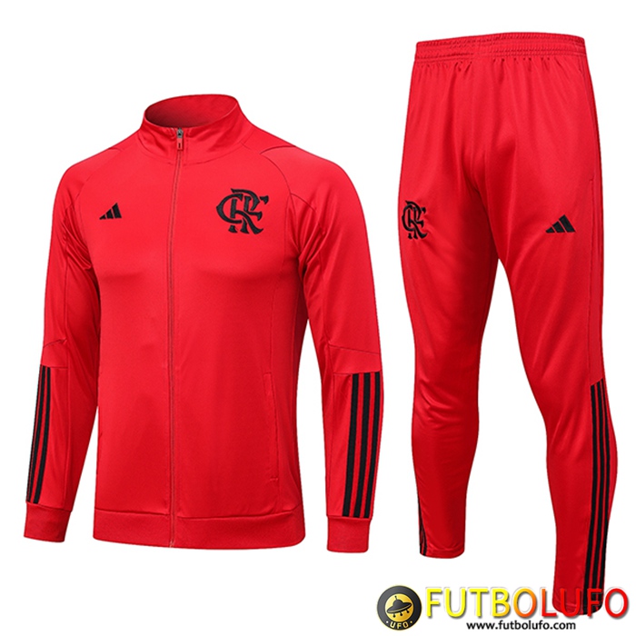 Chandal Equipos De Futbol - Chaqueta Flamenco Rojo 2023/2024